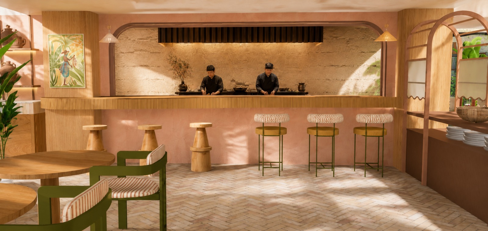 Restaurante Green Fire